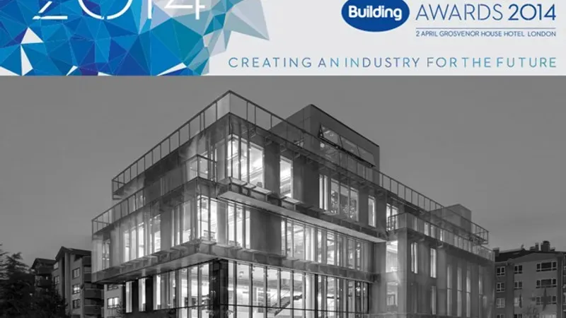 TMB Genel Merkez Binası Building Awards 2014, En İyi Uluslararası Proje Ödülü'ne Layık Görüldü