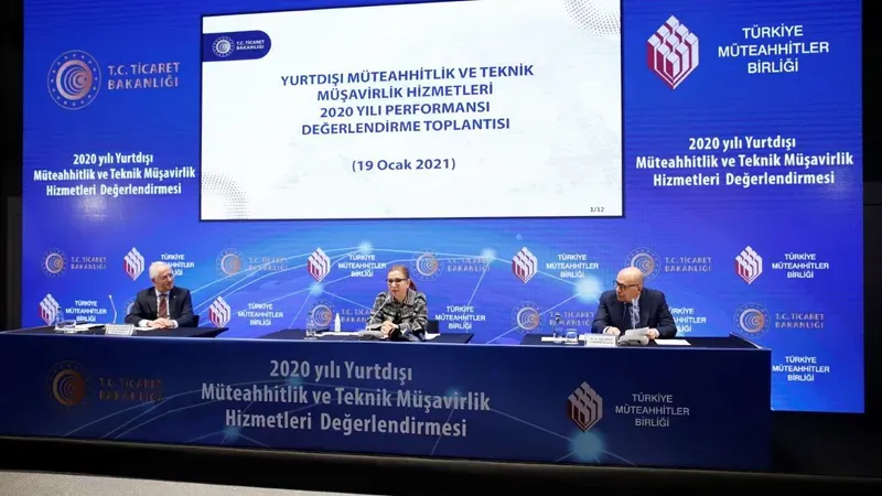 2020 Yılı Yurtdışı Müteahhitlik ve Teknik Müşavirlik Hizmetleri Değerlendirme Toplantısı