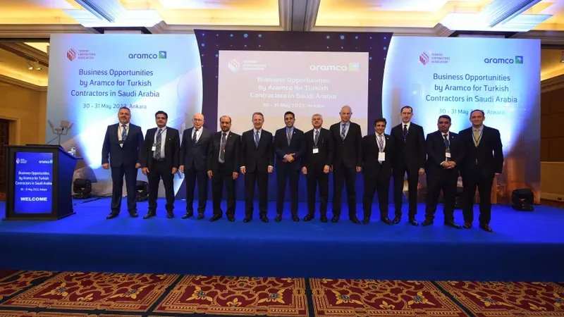 TMB Üyeleri,  Dünya Devi Saudi Aramco Yetkilileriyle Buluştu