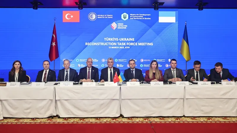 Türkiye-Ukrayna Yeniden İnşa Görev Gücü 1. Toplantısı, 13 Mart 2025
