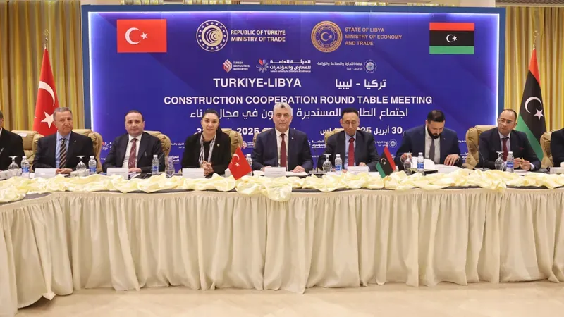 Libya Müteahhitlik Heyeti Ziyareti,  29-30 Nisan 2025