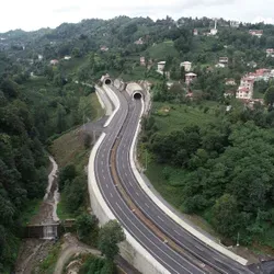 PEHLİVANTAŞI ROAD AND TUNNELS, RİZE-TURKEY