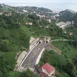PEHLİVANTAŞI KALKANDERE TUNNEL, RİZE-TURKEY